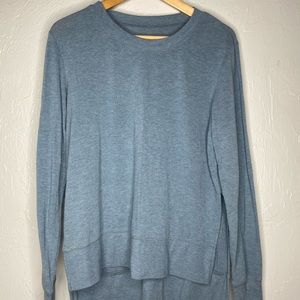 Alo yoga blue pullover